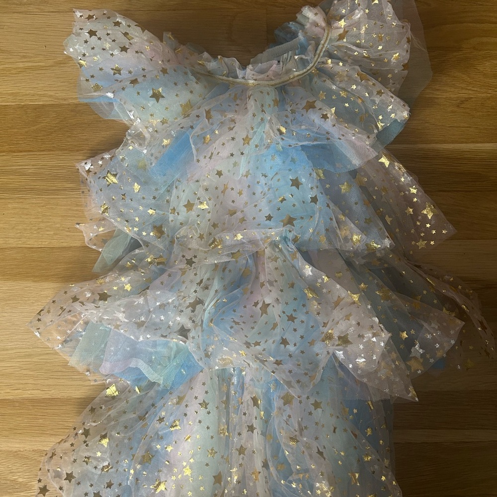 Lola + The Boys Tulle Star Dress Size 4T